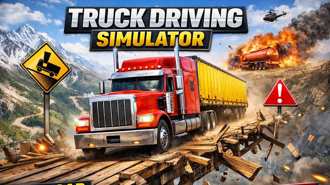 Truck Driving Heavy Cargo Simulator || Heavy Oil Tanker Trasport Driving 3D || Android Gameplay 