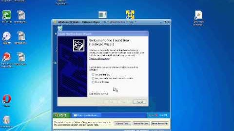 How to install XP mode using VMware on a windows 7 computer part 3