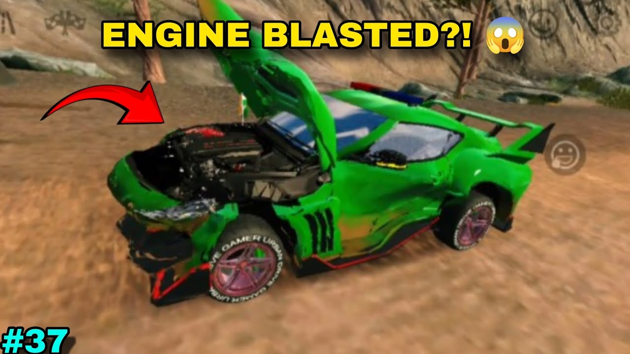 Full Damage Test on My Supercar 💥 Engine Destroyed?! | Car Parking Multiplayer #37 