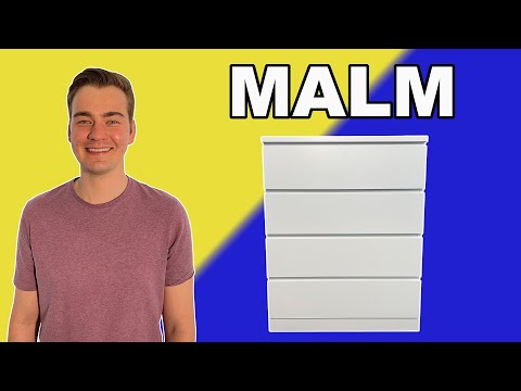 Easy To Follow IKEA Malm 4 Drawer Chest