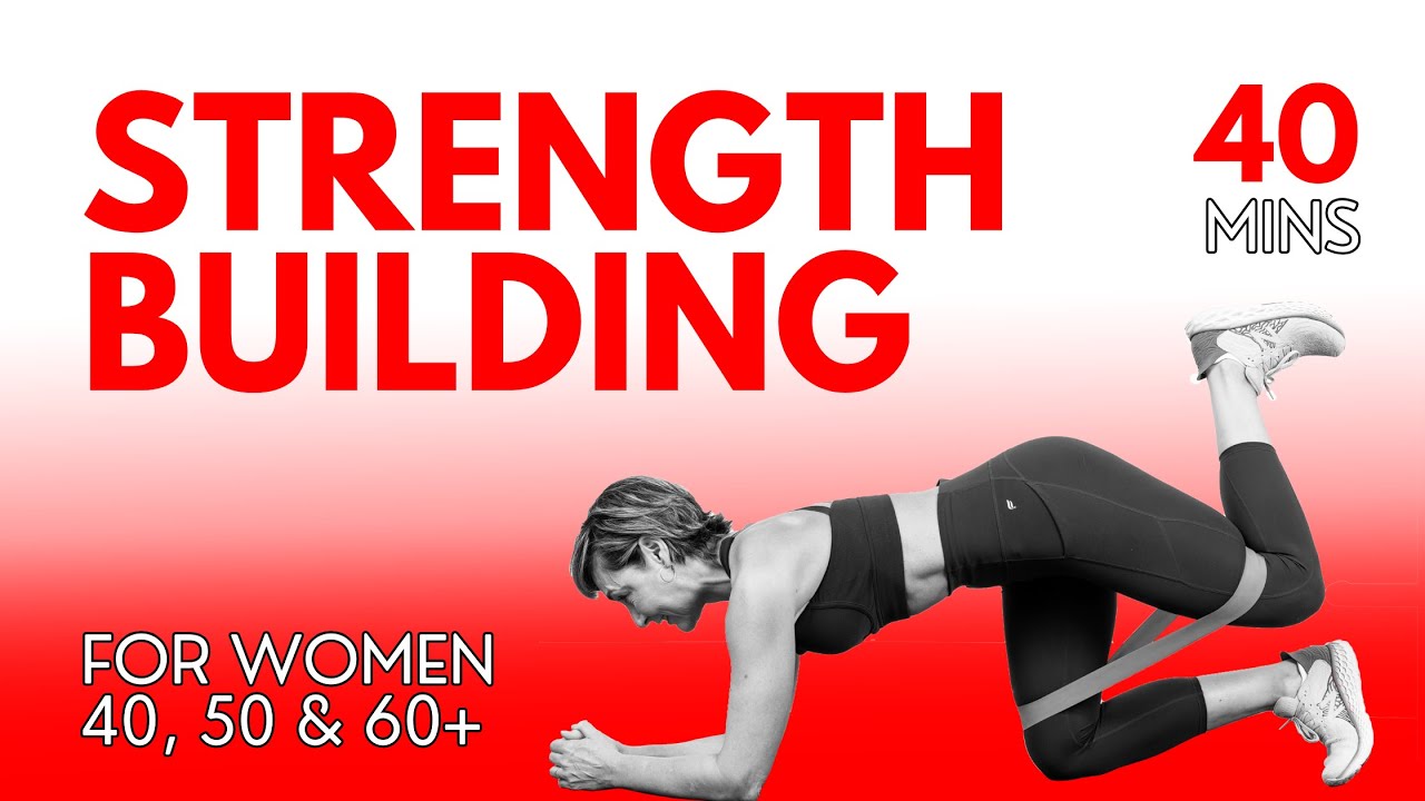 Glute Strength Workout for Women Over 40 - YouTube