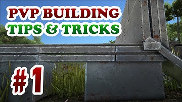 ARK | Advanced PVP Building Design Tips&Tricks Ep1 | Double foundation & wall fortification