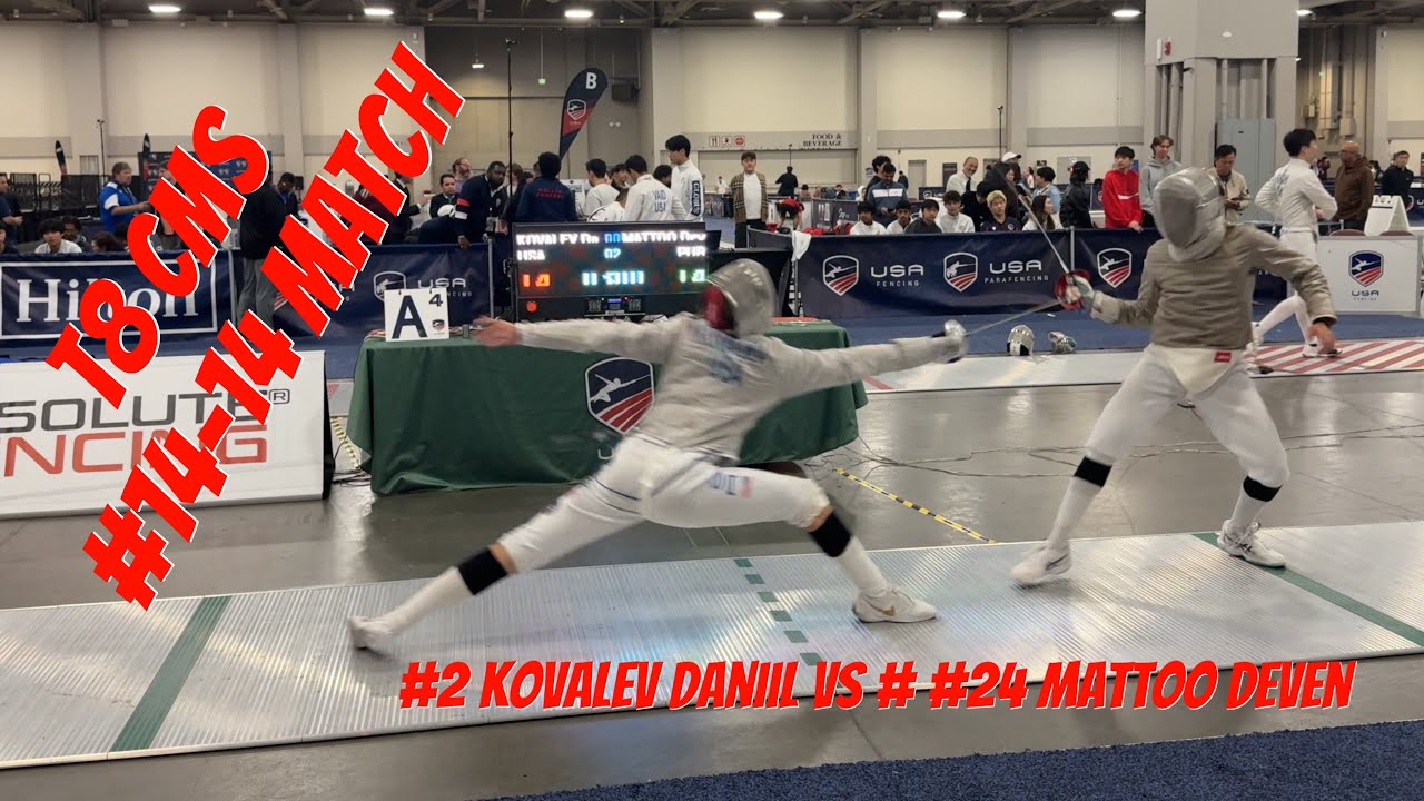 #14-14 Match - T8 CMS - #2 KOVALEV Daniil vs # #24 MATTOO Deven - October NAC 2025