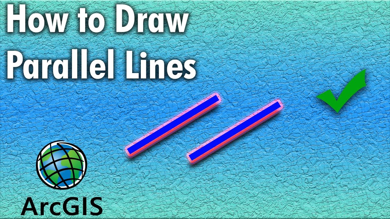 How to Create Parallel Lines in ArcGIS Pro | ArcGIS Pro - YouTube