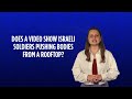 Fact check: Does a video show Israeli soldiers pushing bodies from a rooftop?