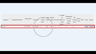 Frontline Gradebook: Adding Assignments