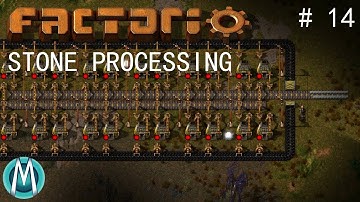 [Factorio] Angels & Bobs Ep 14: Stone Processing (Tutorial/Walkthrough)
