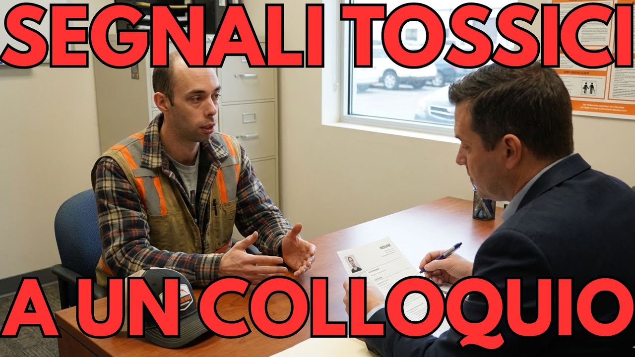 Aziende di trasporti TOSSICHE: Segnali per riconoscerle al colloquio 🚚