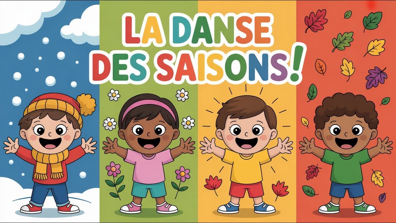 La danse des saisons - Comptine éducative pour enfants | Chanson pour tout-petits