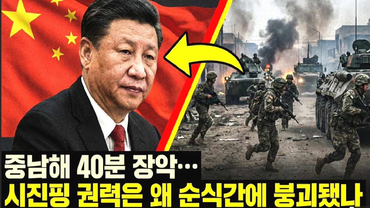 2026년 2월 20일 밤 40분… 시진핑은 어떻게 무너졌나