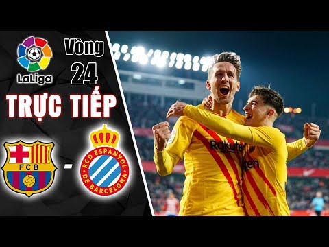 HIGHLIGHTS ESPANYOL - BARCELONA: OANH TẠC CƠ DE JONG LÊN TIẾNG, XAVI TRIỂN KHAI "TAKA DADA"