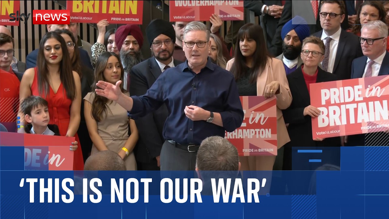 Starmer: UK 'not going to be dragged into' Iran war