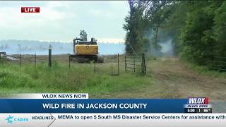 HAPPENING MONDAY: Wildfire in Jackson County