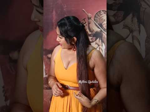 Actress Ester Noronha At Adiparvam Trailer Launch Event #esternoronha #tollywoodactress