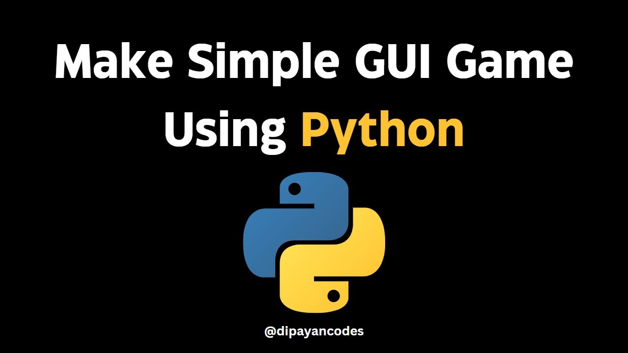 A step-by-step guide to building GUI games in Python