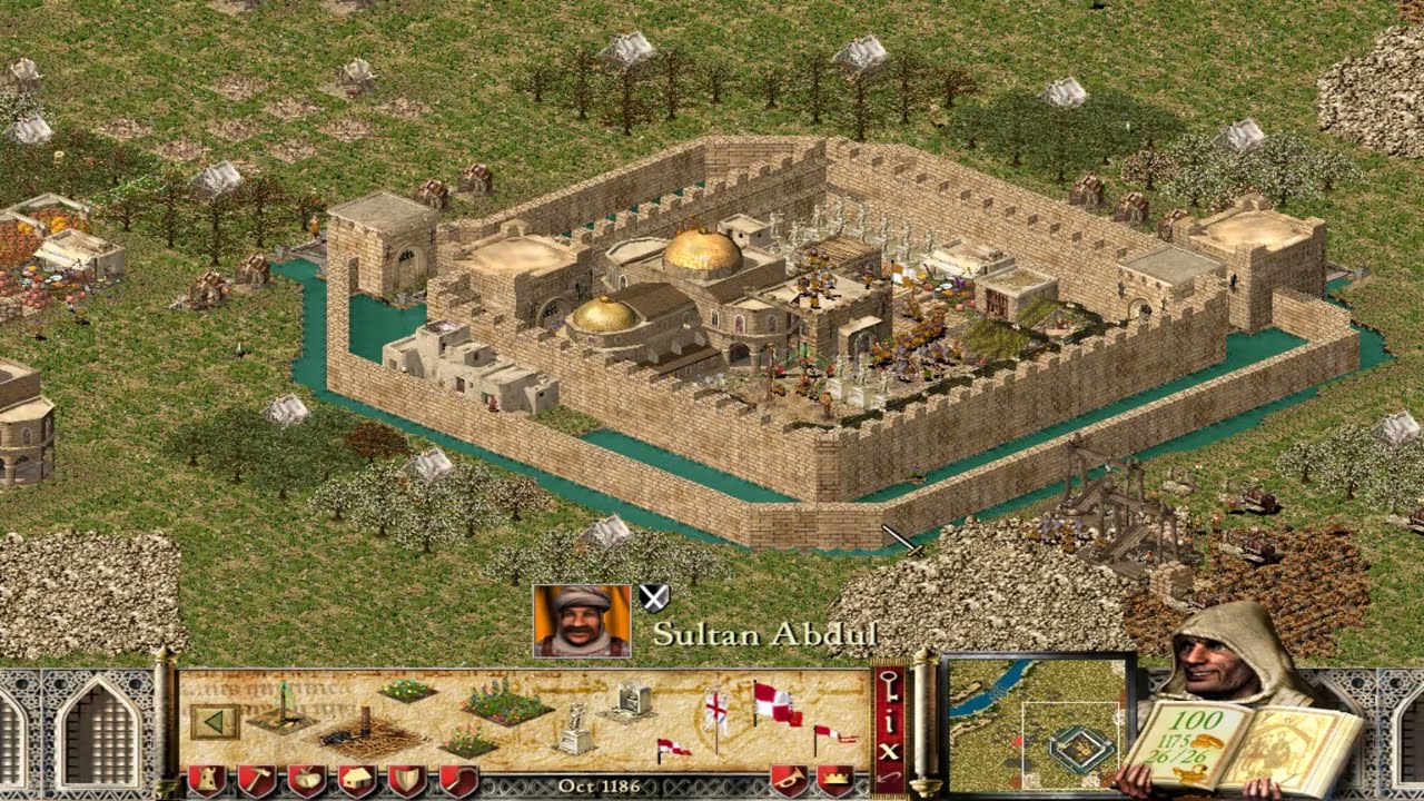 Stronghold Crusader Better AI Castle Sultan and Rat