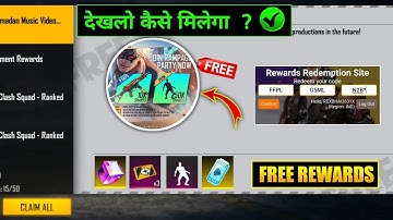 JOIN RAMPAGE PARTY REWARD REDEEM CODE IN FREE FIRE REDEEM CODE TODAY FREE FIRE REDEEM CODE FF
