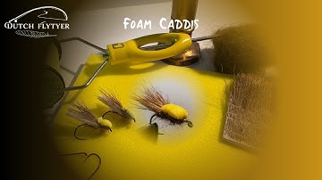 Easy to tie Foam Caddis Fly Tying Tutorial