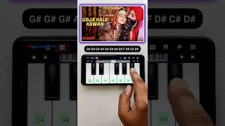 Ud Ja Kale Kawan | Gadar 2 | Mobile Piano Tutorial screenshot 2