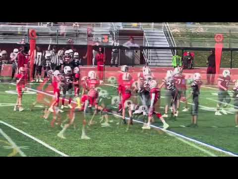 #60 Ethyn 5 Tackles CV vs JC 34-0 W #football #youthfootball #nfl #footballhighlights #tackle 