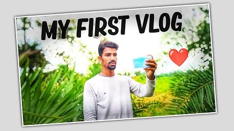My First Vlog Ka Thumbnail Kaise Banaye| #myfirstvlog