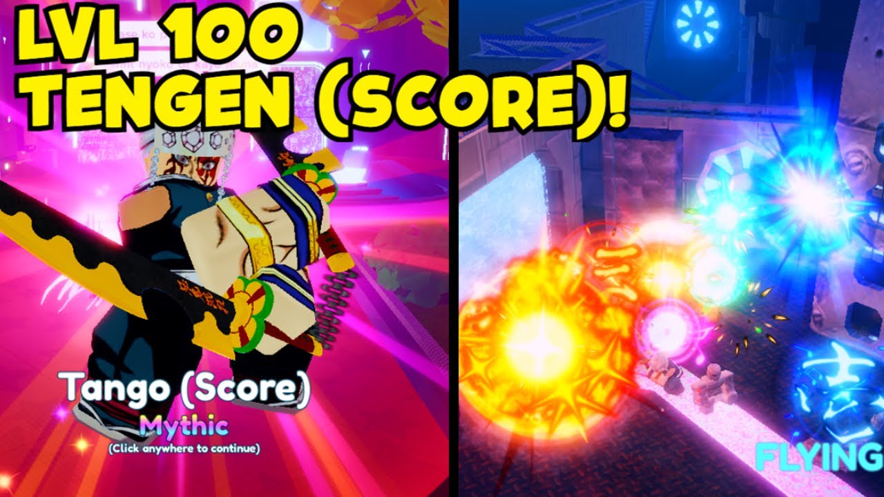LVL 100 TENGEN (SCORE) ANIME ADVENTURE! YouTube