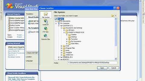 Visitor counter in asp.net website