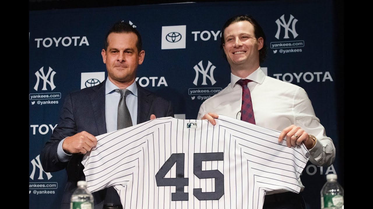 gerrit cole yankees uniform