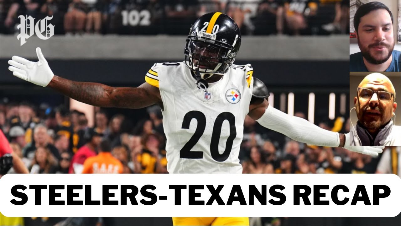 NFL Week 4 Steelers vs. Texans reaction, recap, highlights and