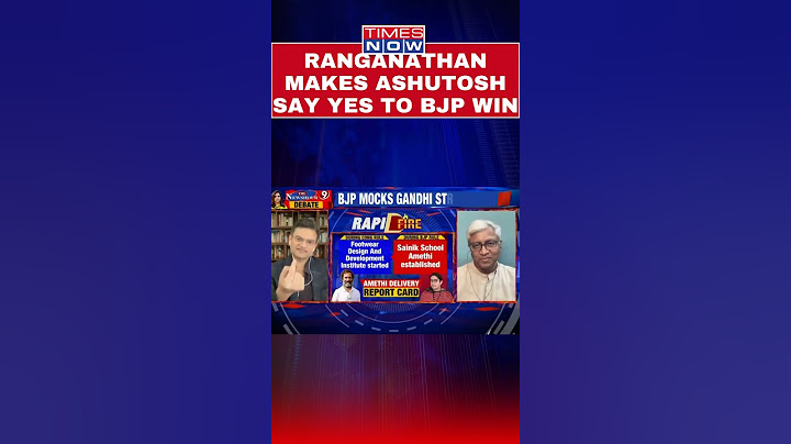 Anand Ranganathan Makes Ashutosh Agree On BJP's Win In Lok Sabha Elections 2024 #shorts