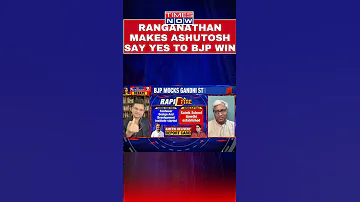 Anand Ranganathan Makes Ashutosh Agree On BJP S Win In Lok Sabha Elections 2024 Shorts 