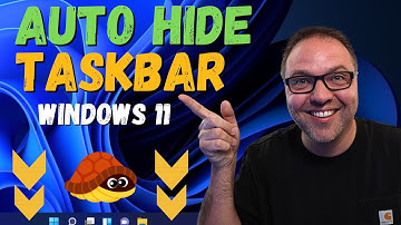 How to Hide Taskbar in Windows 11