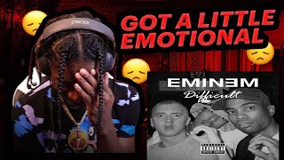 FIRST TIME HEARING Eminem Difficult (Proof Tribute|REACTION!!!