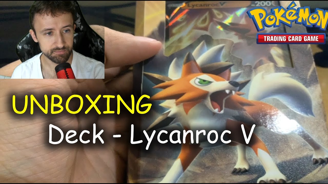 Cartas Pokémon Baralho Batalha V Deck Lycanroc V Copag