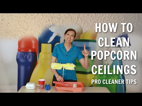 How To Clean Mold From Bathroom Popcorn Ceiling?