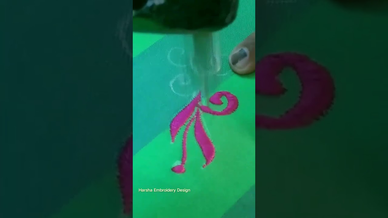 Embroidery design for beginners @harsha embroidery design