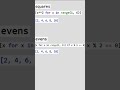 Python List Comprehension in 5 Seconds 🐍⚡