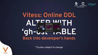 Online Schema Migration with Vitess