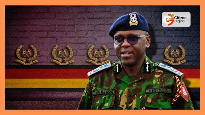 Naibu inspekta jenerali Lagat afika mbele ya IPOA