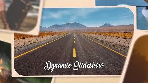 Dynamic Slideshow After Effects Templates