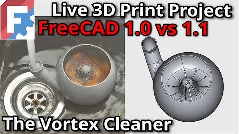 FreeCAD 1.0 vs 1.1: enkele nieuwe functies in actie | 3D-printproject