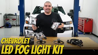 2019-2021 Silverado Chevrolet Fog Light Kit With or Without Task Lighting - Phastek Overview