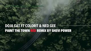 Doja Cat Paint The Town Red Remix ft Colorit Ned Gee (Lyric)