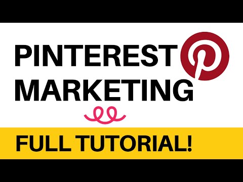 Pinterest Marketing Tutorial | Step by Step - Full Video