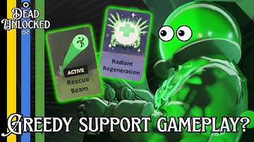 Support Viscous turned GREED! Deadlock Gameplay & Spirit Support Build Guide