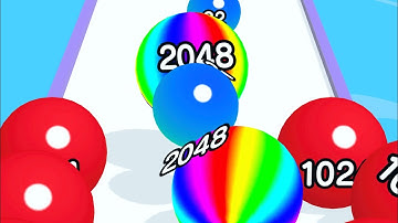 BALL RUN 2048 - All Levels Gameplay Walkthrough Android, iOS