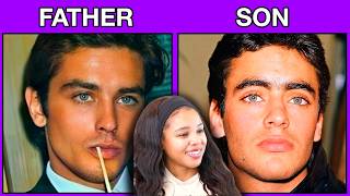 50 Famous Fathers & Sons Who Look PHENOMENALLY ALIKE! | Reaction