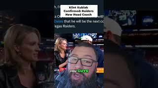 Klint Kubiak CONFIRMS Raiders Head