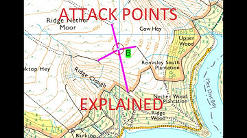 Navigation Skills - Attack Points #mapreading #orienteering