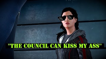 The Council can kiss my ASS #funny #masseffect #masseffectlegendaryedition